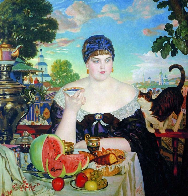 maleri av Boris Kustodiev