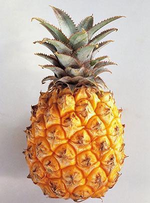 Ananas ma wysokie stężenie witaminy C.