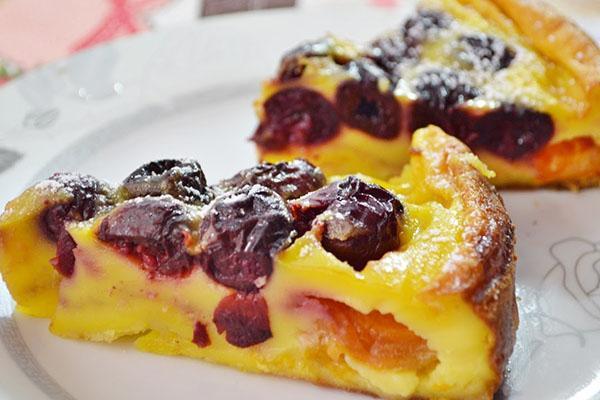 lahodný clafoutis s cherry