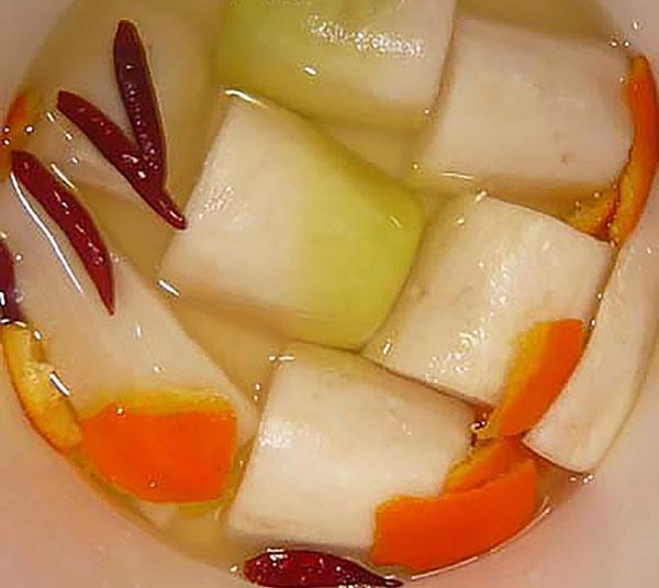 daikon ดองเป็นของว่าง