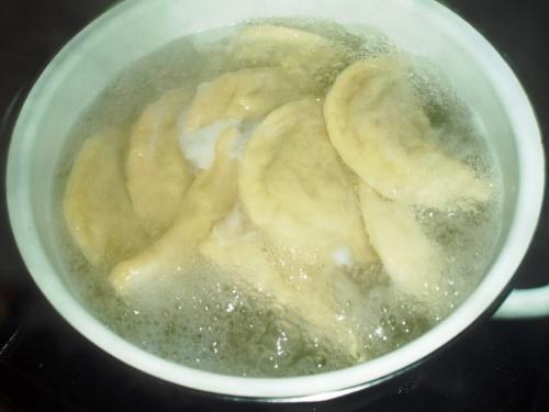 pierogi w rondlu