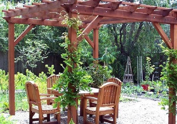 DIY pergola