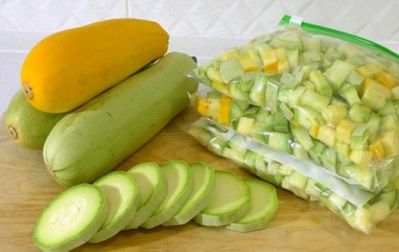 hvilken courgette som kan fryses til om vinteren