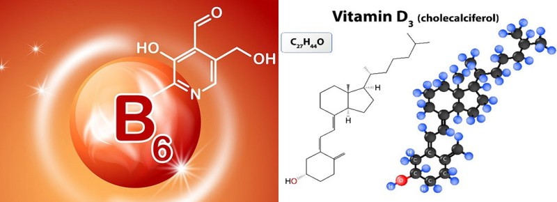 witamina B i witamina D.